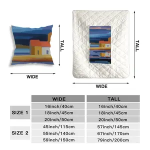 Stormy Sky On La Pointe Courte Pillow Quilt