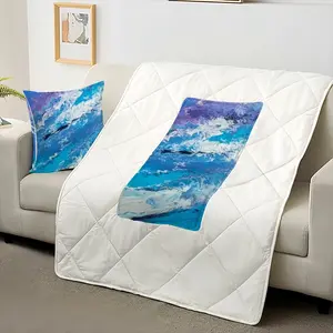 A Quintessence Of Water Pillow Quilt