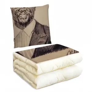 Kevin Hart Portrait Pillow Quilt