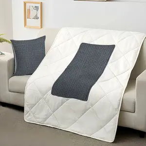 Anthracite Pillow Quilt