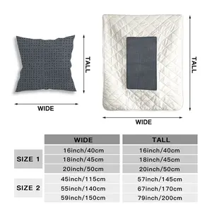 Anthracite Pillow Quilt