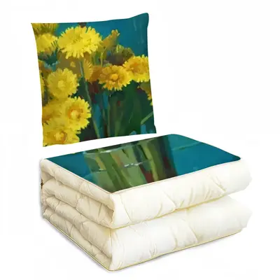 Dandelions Pillow Quilt