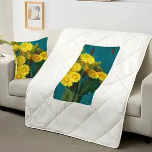 Dandelions Pillow Quilt