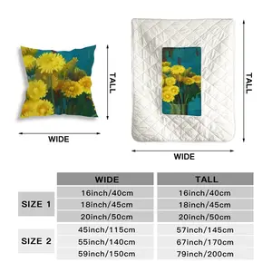 Dandelions Pillow Quilt