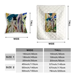 Mythological Garden Pillow Quilt