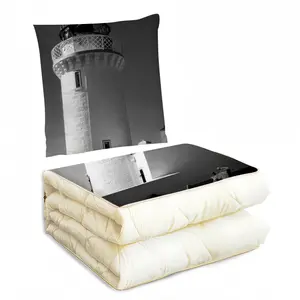 Dunnet Head Lighthouse Pillow Quilt