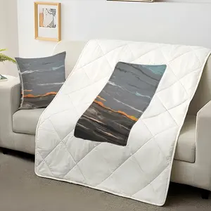 Melting Sun Pillow Quilt