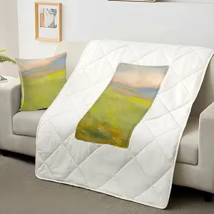 Flower Field Pillow Quilt