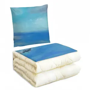 Cliffside Beach Pillow Quilt