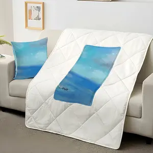 Cliffside Beach Pillow Quilt