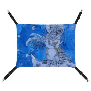 Drawing Ink - Blue Diva Pet Hammock