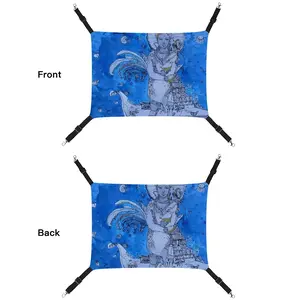 Drawing Ink - Blue Diva Pet Hammock