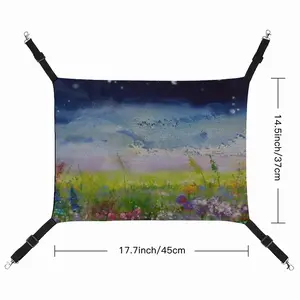 Field In Summer Twilight Pet Hammock