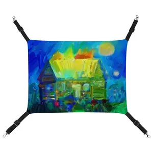 House On Fire Pet Hammock