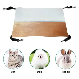 Black And White Over Copper Pet Hammock