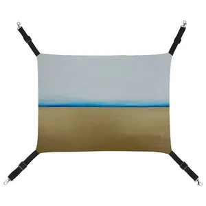 Blue Line With Gold Pet Hammock