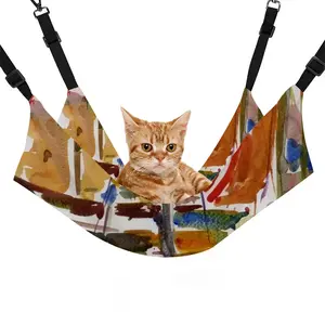 Old Fishing Boats Pet Hammock