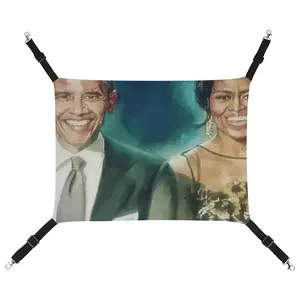 Barack & Michelle Obama Pet Hammock