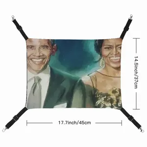 Barack & Michelle Obama Pet Hammock