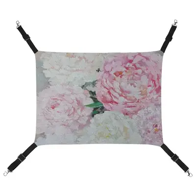 Large Peony Palette Knife Pet Hammock