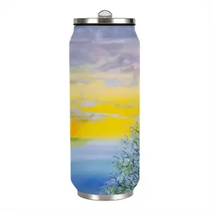 Earth Sea Sky And Stars Coke Can Mug