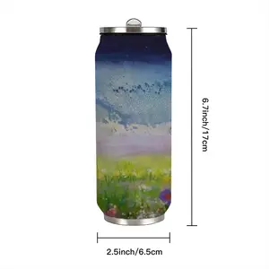 Field In Summer Twilight Coke Can Mug