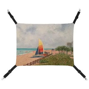 Sailboat On Miami Beach Pet Hammock