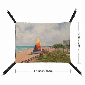 Sailboat On Miami Beach Pet Hammock