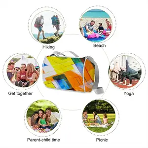 White Night Riot Picnic Mat (Square)