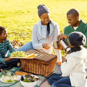 Angel Of Spring Picnic Mat (Square)