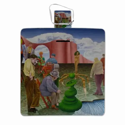 Along The Border Of Dream Picnic Mat (Square)