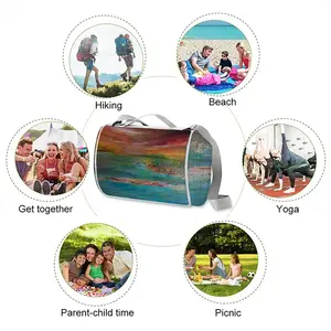 Eclipse Of The Sea Picnic Mat (Square)