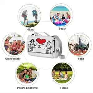 Love Is The Champion Picnic Mat (Square)