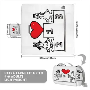 Love Is The Champion Picnic Mat (Square)