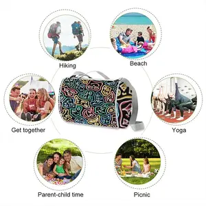 We Are All Different But At The End Of The Day We Play All In The Same Frame Picnic Mat (Square)