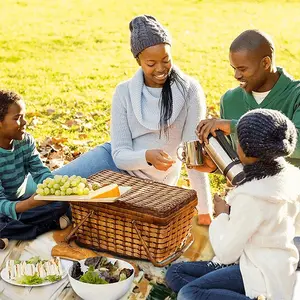 Gods Of The Future Picnic Mat (Square)