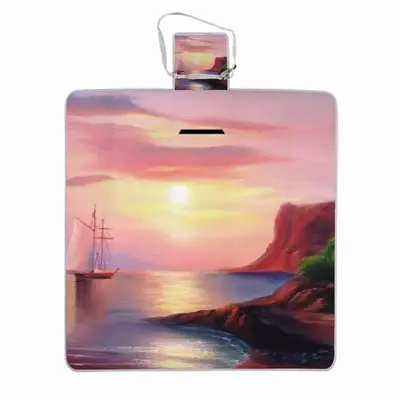 Red Sea Sunset Picnic Mat (Square)