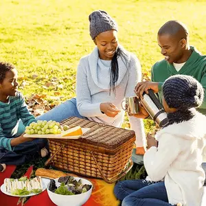 Weekends In Krakatoa Picnic Mat (Square)