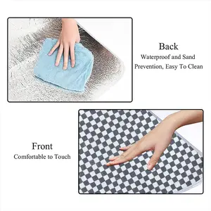 Black-And-White Picnic Mat (Square)