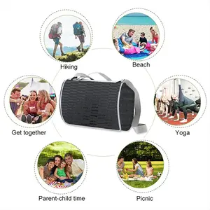 Black Picnic Mat (Square)