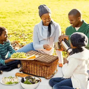 Je Ne Veux Pas Mourir Idiot Picnic Mat (Square)