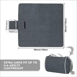 Anthracite Picnic Mat (Square)