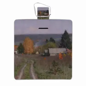 Autumn Village Nikolaevka Picnic Mat (Square)