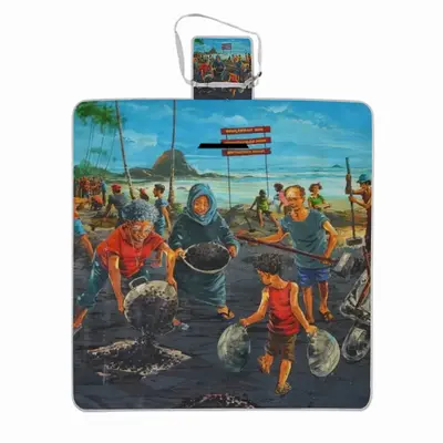 Road To Brotherhood Picnic Mat (Square)