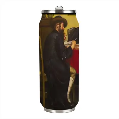 Shtetl Mezhirich Talmudic Dispute Coke Can Mug