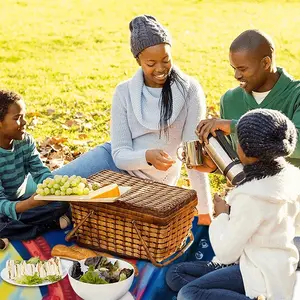 African Drummer Picnic Mat (Square)