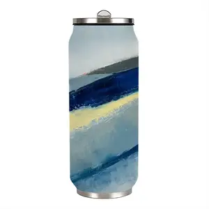 Blue Abstract Coke Can Mug