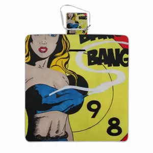 Bang Bang Interior Decor Gift Street Art Picnic Mat (Square)