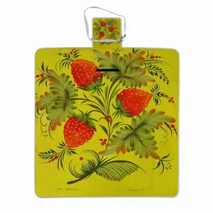 Raspberry Picnic Mat (Square)