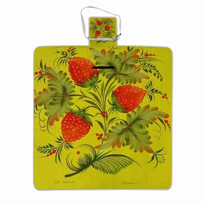 Raspberry Picnic Mat (Square)